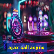 ajax call async